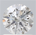 Del inventario de diamantes de laboratorio, 1.03 quilates, Redondo , Color E, claridad VVS2 y certificado IGI