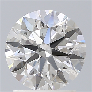 Picture of Lab Created Diamond 1.74 Carats, Round with Ideal Cut, F Color, VS1 Clarity and Certified by IGI