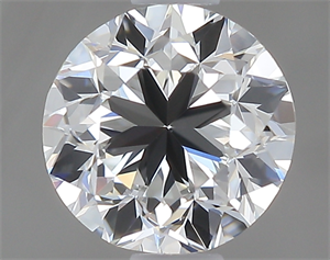 Picture of 0.70 Carats, Round with Good Cut, F Color, VVS1 Clarity and Certified by GIA