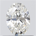 0.40 Carats, Oval G Color, SI1 Clarity and Certified by GIA