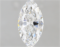 0.70 Carats, Marquise E Color, IF Clarity and Certified by GIA