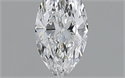 0.40 Carats, Marquise D Color, VS2 Clarity and Certified by GIA