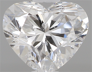 Picture of 0.43 Carats, Heart D Color, SI1 Clarity and Certified by GIA