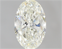 0.64 Carats, Oval J Color, VS1 Clarity and Certified by GIA