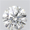 0.56 Carats, Round with Excellent Cut, I Color, VVS1 Clarity and Certified by GIA