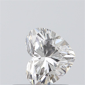 Picture of 0.50 Carats, Heart E Color, IF Clarity and Certified by GIA