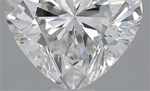 Picture of 0.51 Carats, Heart F Color, VS1 Clarity and Certified by GIA