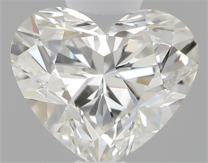 Picture of 0.40 Carats, Heart H Color, VVS2 Clarity and Certified by GIA