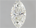 0.42 Carats, Marquise I Color, IF Clarity and Certified by GIA
