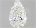 0.40 Carats, Pear I Color, SI1 Clarity and Certified by GIA