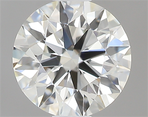 Picture of 0.45 Carats, Round with Excellent Cut, J Color, VVS1 Clarity and Certified by GIA