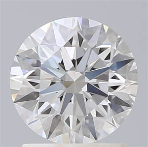 Picture of Lab Created Diamond 1.52 Carats, Round with Ideal Cut, E Color, VS1 Clarity and Certified by IGI