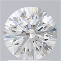 Lab Created Diamond 1.52 Carats, Round with Excellent Cut, E Color, VS1 Clarity and Certified by IGI