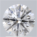 Lab Created Diamond 1.52 Carats, Round with Ideal Cut, E Color, VS1 Clarity and Certified by IGI