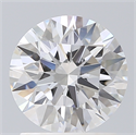 Lab Created Diamond 1.52 Carats, Round with Ideal Cut, E Color, VS1 Clarity and Certified by IGI