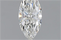 0.54 Carats, Marquise I Color, IF Clarity and Certified by GIA