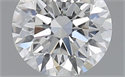 0.95 Carats, Round with Excellent Cut, F Color, VVS2 Clarity and Certified by GIA