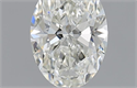 0.51 Carats, Oval J Color, VVS1 Clarity and Certified by GIA