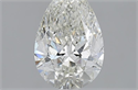 1.51 Carats, Pear J Color, SI2 Clarity and Certified by GIA