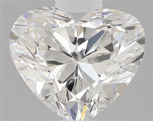 Picture of 0.41 Carats, Heart G Color, VVS2 Clarity and Certified by GIA