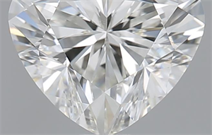 Picture of 0.90 Carats, Heart H Color, VVS1 Clarity and Certified by GIA