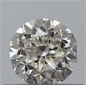 0.40 Carats, Round with Fair Cut, J Color, VVS2 Clarity and Certified by GIA