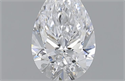 1.01 Carats, Pear D Color, FL Clarity and Certified by GIA