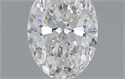 0.60 Carats, Oval E Color, VVS2 Clarity and Certified by GIA