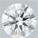 Lab Created Diamond 6.92 Carats, Round with Excellent Cut, F Color, VS2 Clarity and Certified by IGI