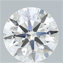 Lab Created Diamond 7.06 Carats, Round with Ideal Cut, G Color, VS1 Clarity and Certified by IGI