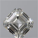 0.91 Carats, Asscher J Color, VS1 Clarity and Certified by GIA