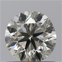 0.70 Carats, Round with Very Good Cut, L Color, VS2 Clarity and Certified by GIA