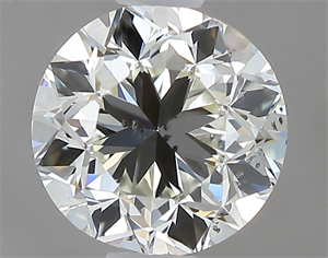 Picture of 0.70 Carats, Round with Good Cut, K Color, VS2 Clarity and Certified by GIA