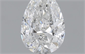0.80 Carats, Pear F Color, SI2 Clarity and Certified by GIA