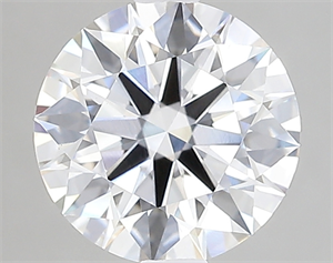Picture of Lab Created Diamond 2.30 Carats, Round with ideal Cut, E Color, vvs2 Clarity and Certified by IGI
