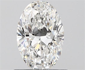 Picture of 0.61 Carats, Oval F Color, VVS1 Clarity and Certified by GIA