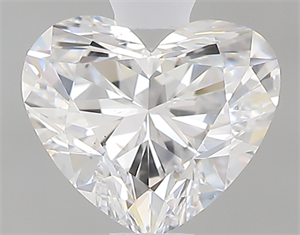 Picture of 0.44 Carats, Heart D Color, SI1 Clarity and Certified by GIA