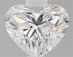 Picture of 0.49 Carats, Heart D Color, VS2 Clarity and Certified by GIA