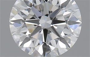 Picture of 0.75 Carats, Round with Excellent Cut, H Color, IF Clarity and Certified by GIA