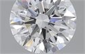 1.20 Carats, Round with Excellent Cut, D Color, VVS2 Clarity and Certified by GIA