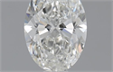 0.52 Carats, Oval H Color, IF Clarity and Certified by GIA