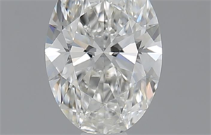 Picture of 0.52 Carats, Oval H Color, IF Clarity and Certified by GIA