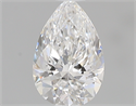 0.45 Carats, Pear E Color, VS2 Clarity and Certified by GIA