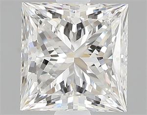 Picture of 1.00 Carats, Princess F Color, VVS2 Clarity and Certified by GIA