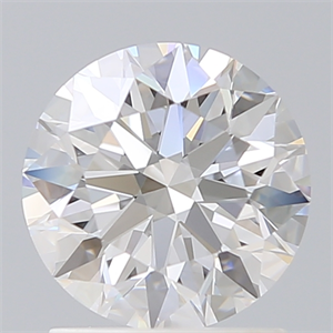 Picture of Lab Created Diamond 1.50 Carats, Round with Excellent Cut, D Color, VVS2 Clarity and Certified by IGI