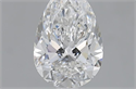 1.30 Carats, Pear F Color, VS1 Clarity and Certified by GIA