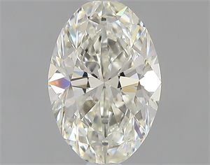 Picture of 0.73 Carats, Oval J Color, IF Clarity and Certified by GIA