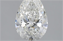 1.52 Carats, Pear H Color, SI1 Clarity and Certified by GIA