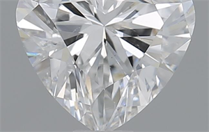 Picture of 0.51 Carats, Heart E Color, SI1 Clarity and Certified by GIA