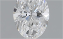 0.50 Carats, Oval E Color, VVS2 Clarity and Certified by GIA